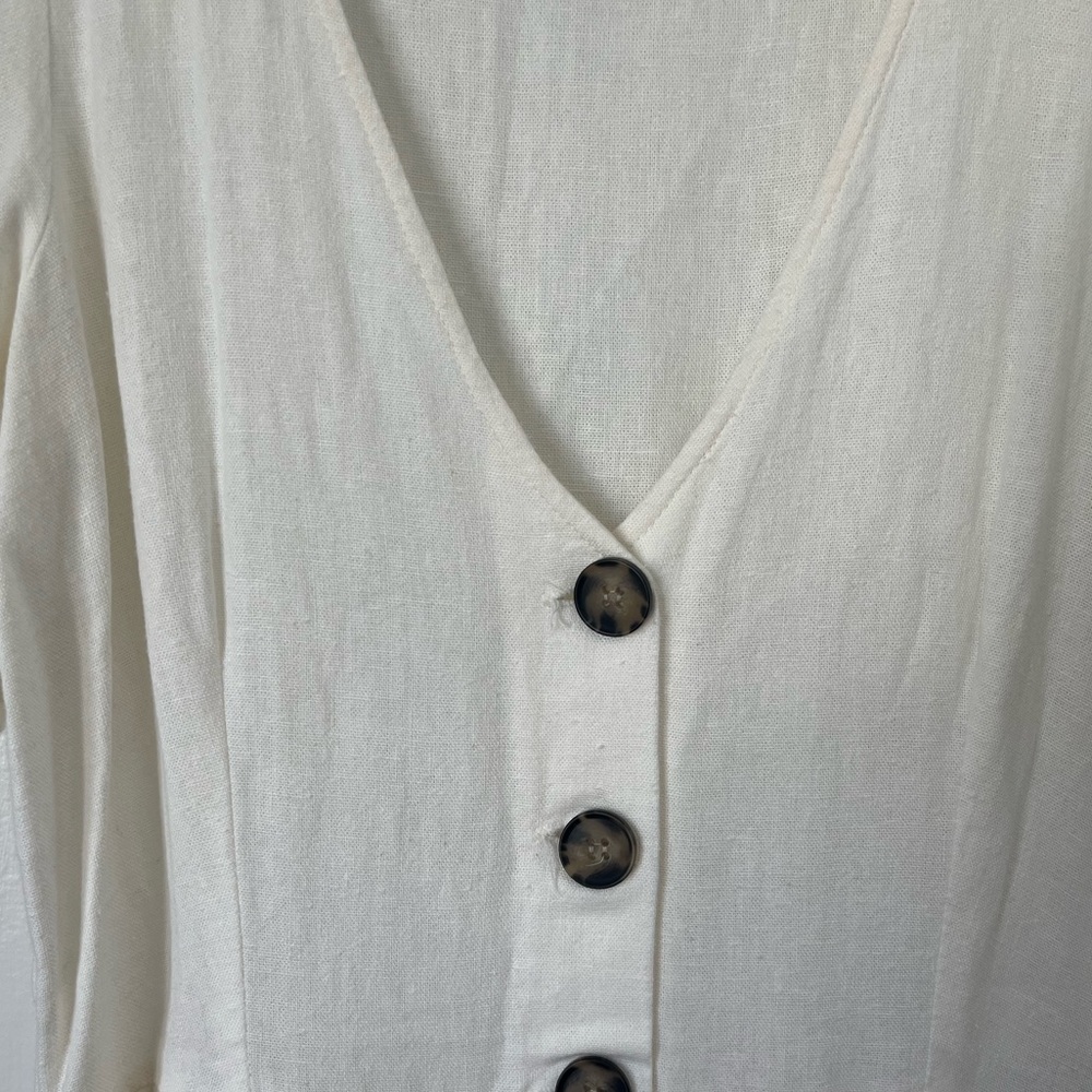 ZARA Linen Dress (Size XS) - Picture 3 of 8